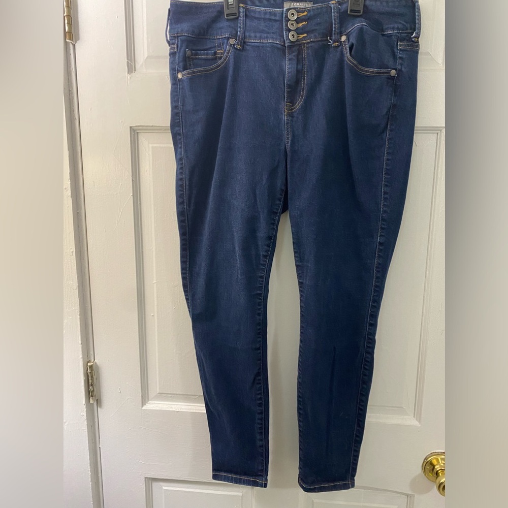Torrid Jeggings, Dark Wash, Size 16S